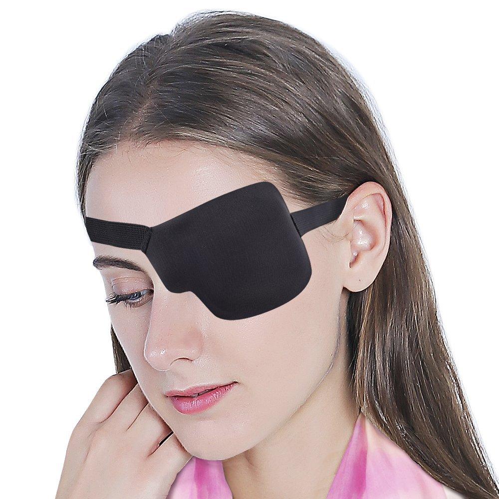 3D Single Eye Patch Adjustable Breathable Covering Eyepatch Soft Amblyopia Strabismus Astigmatism Eye Patches For Right Or Left