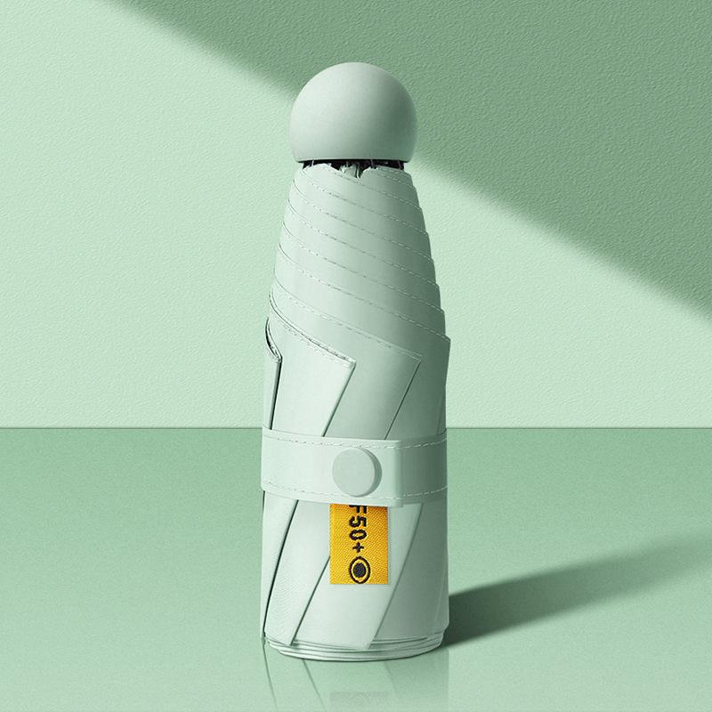 

Sunscreen 50% Umbrella, Capsule Umbrella, Parasol, Women S Advanced Sense Vinyl Umbrella, Weather And Rain, Sun Mini Ultra-Light Umbrella Without capsule box