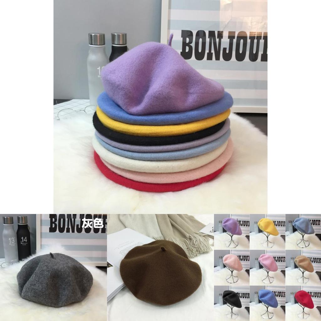 Cozy Warm Wool Beret For Women Perfect For Fall And Winter Casual Stylish