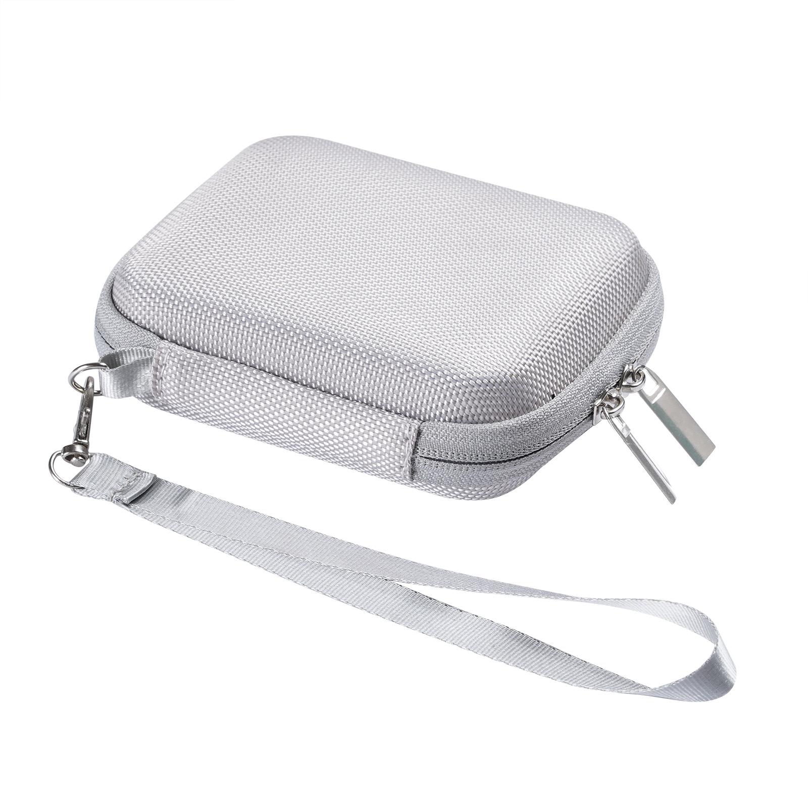 Чехол для жесткого диска EVA с сетчатой сумкой и ремешком для руки дорожная сумка для хранения жесткий чехол для портативного твердотельного накопителя Samsung T7 ShieldT9 4 ТБ2 ТБ1 ТБ серый 6373₽