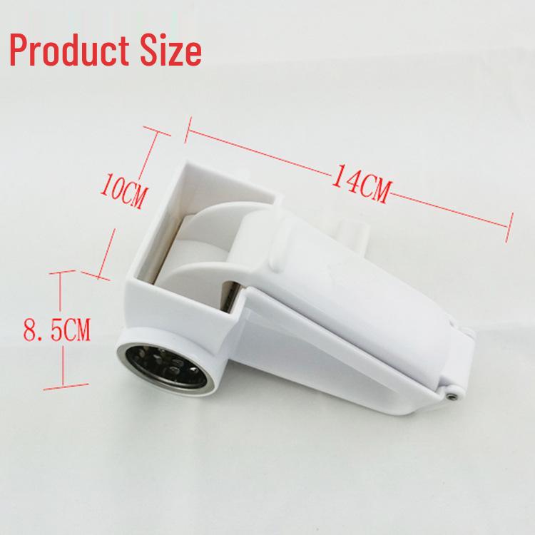 Rotary Hand-Crank Plastic Cheese Grater - Multifunctional and Creative Design