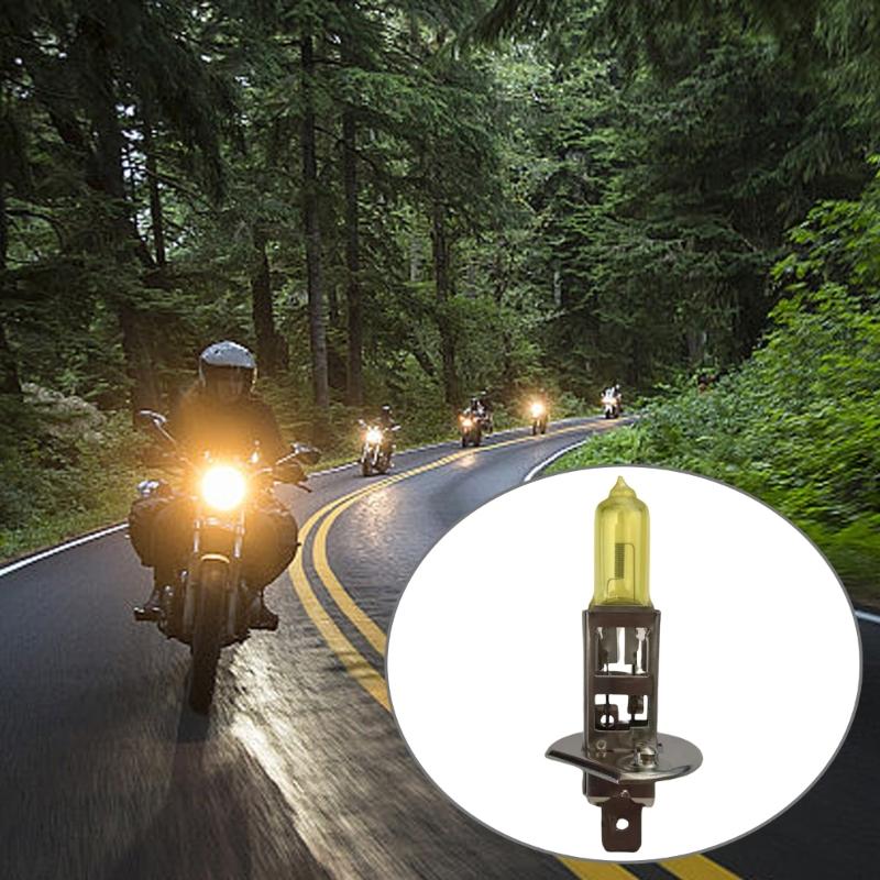 Vehicle Headlight Bulb Heat Resistant Silica Glass Car Headlight Lamp Vehicle Accessories for Safe Night Driving