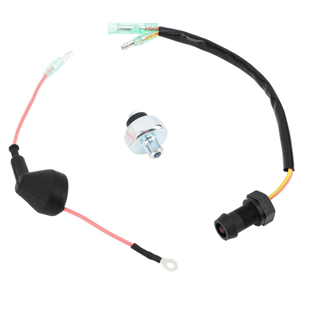 Oil Pressure Sensor with Indicator Light Engine Oil Pressure Sensor for 9.9?15HP Outboard 65W?85410?01 62Y?82504?10 66M?82127?10