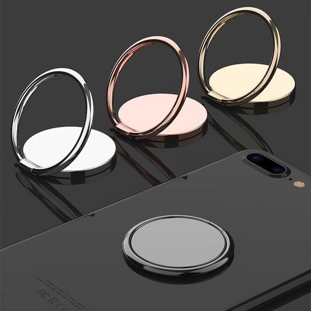 Supporto Girevole per Telefono 360 Gradi Magnetico Anello Metallico per Dito Presa per Smartphone Per Supporto Magnetico per Smartphone