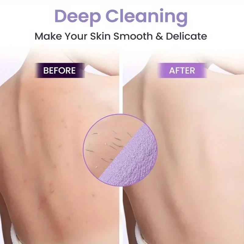 Exfoliating Back Scrub Towel Double-Sided High Elasticity Exfoliator Body Scrub Towels Bathing Massage Wash Brush Bath Tools