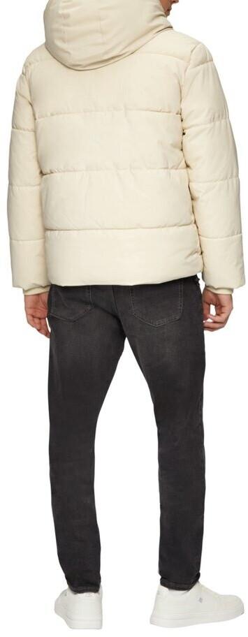 Зимняя куртка s.Oliver со стеганым капюшоном и внутренним воротником кремового цвета