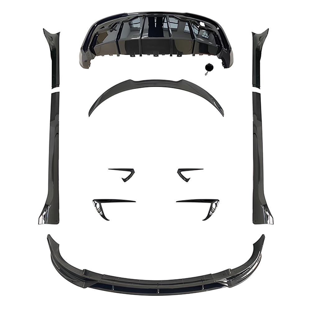 Tesla 2024+ Model Y Fast Kit: Front Lip & Side Skirts with Quality Assurance