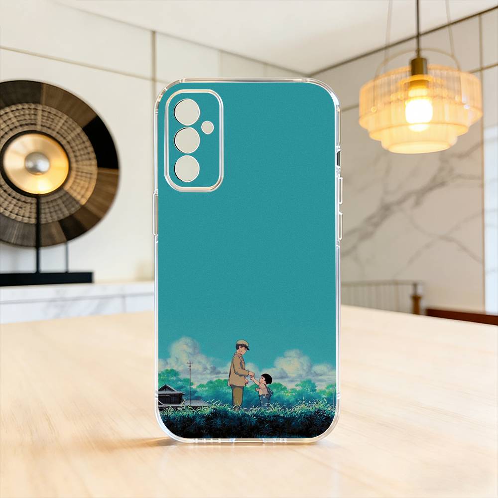 

G-Grave of the F-Fireflies Phone Case Transparent Silicone Soft For SamsungA10,12,20,21S,30,31,40,50,51,52,70,71 Samsung a514g