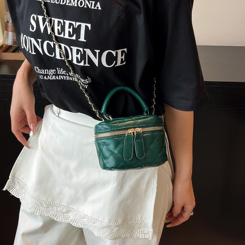 Niche Box Bag Solid Color Beautiful Storage Bag Summer New Product Portable Shoulder Messenger Bag Women's Bag