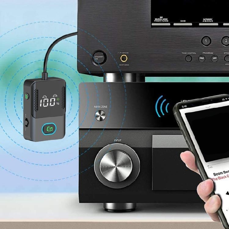 Portable Wireless Transmitter Receiver For Speakers Double Modes Long Working Easy Slide Switching Design