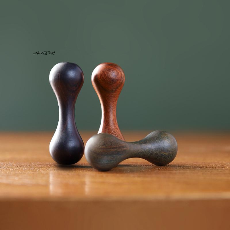 Sandalwood Knucklebone Fingertip Top Baole Bead Begleri Toy - EDC Anti-Stress Autism ADHD Finger Exercise Toy