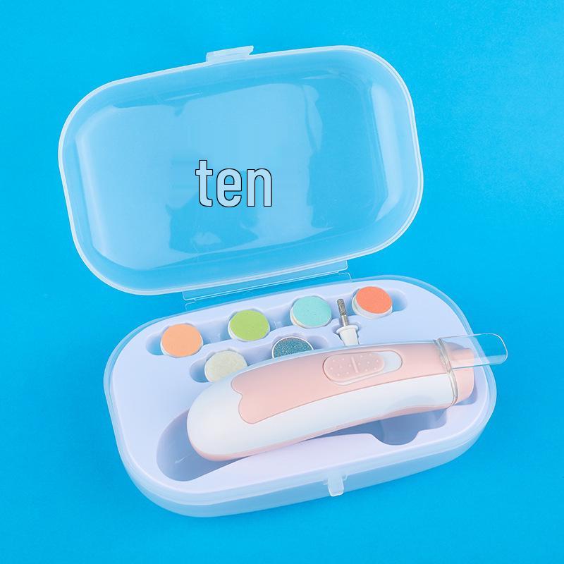 Newborn Safe Electric Nail Trimmer and Anti-Pinch Clipper