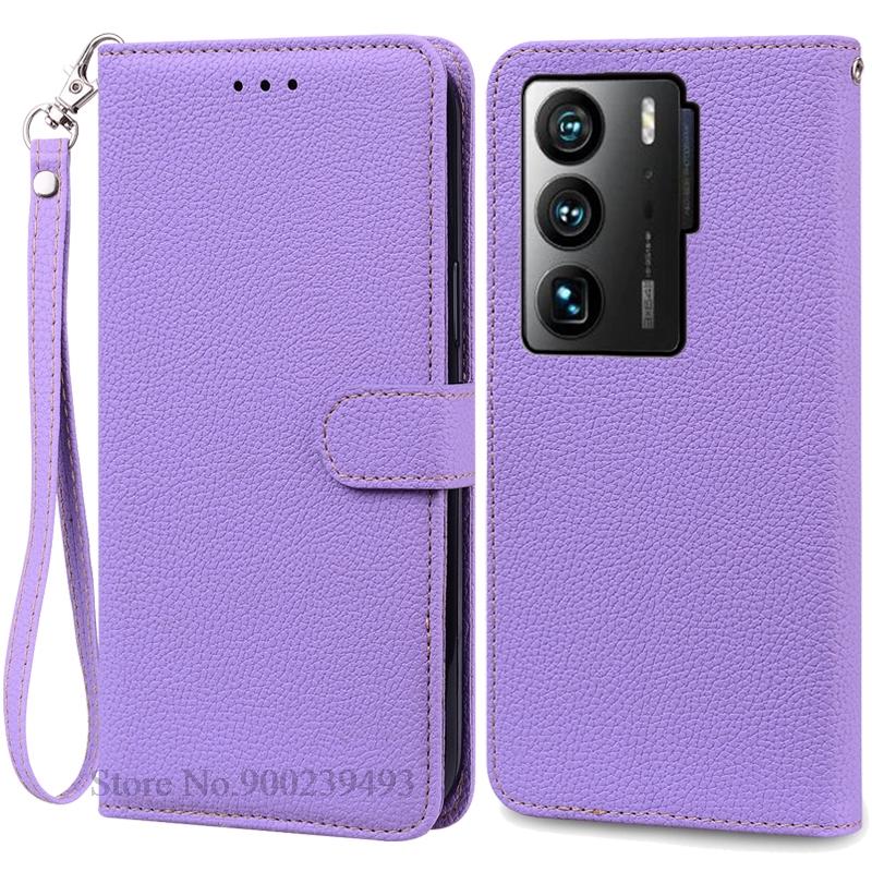 For ZTE Axon 40 Ultra Case Wallet Flip Leather Case For ZTE Axon 40 Ultra Case Silicone Book Cover Coque Fundas