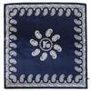 Kadınlar İçin Vintage Paisley Kare Eşarp İpek Şallar Boyunluk Kadın Baskılı Saç Bandı Baş Üzeri Sarma Fular Tesettür Saç Bantları