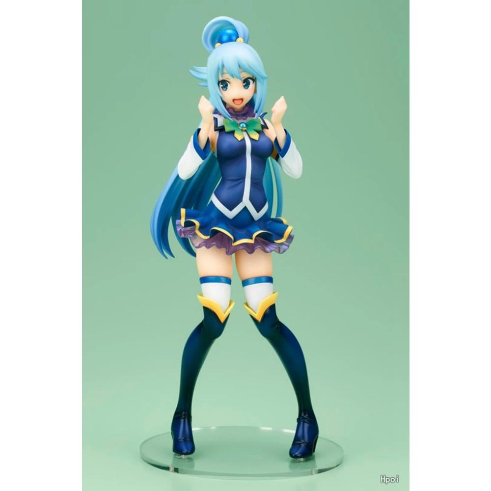19CM Anime Kono Subarashii Sekai ni Shukufuku o! Aqua Figure 1/8 Model Toy Doll Aciton Figure PVC
