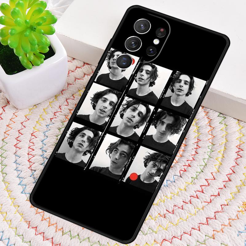 Timothee Chalamet soft TPU Phone Case For Samsung Galaxy note 10 pro S26 S25 S24 S23 S22 Ultra Plus S21 FE S20 Shockproof Cover