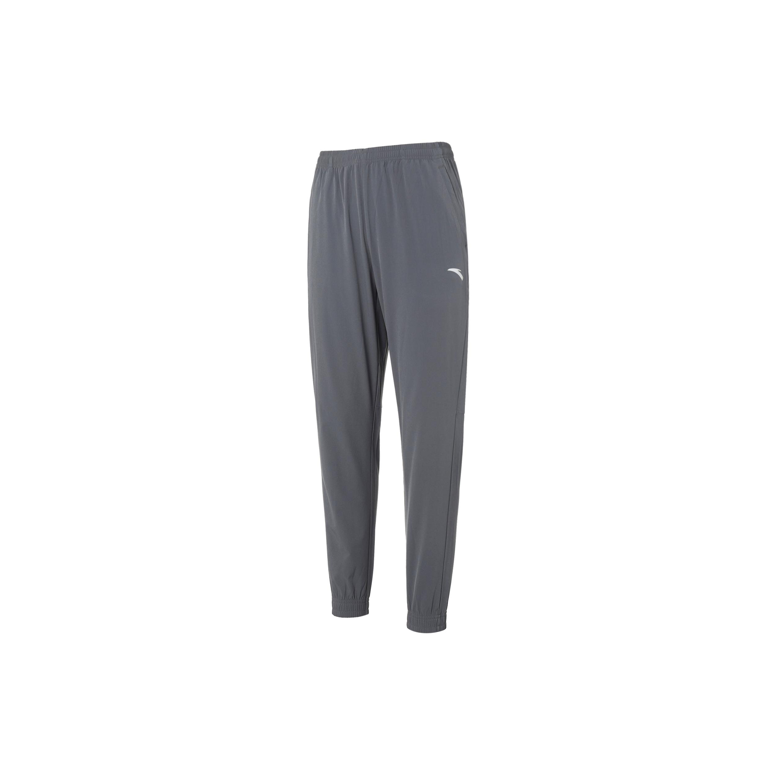 ANTA Casual Pants Men s Gray Thin Cuffed Pants 952227512-1 L