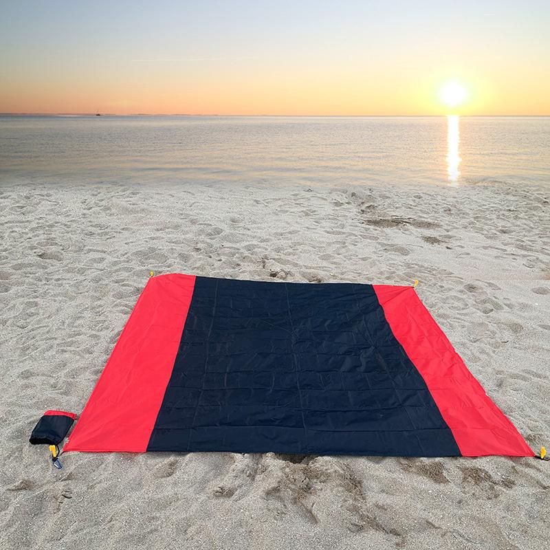 Waterproof Beach Mat Extra Large Outdoor Camping Mat Blanket Folding Sand Free Pocket Mattress Portable Lightweight Picnic Mat