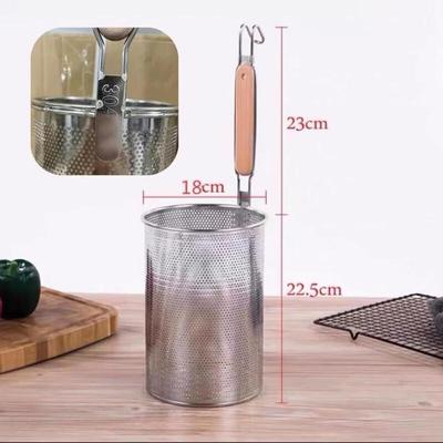 Wutuo 304 Stainless Steel Deep Colander Strainer