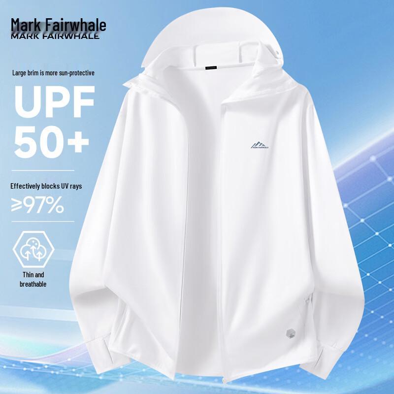 Mark Fairwhale Men s Lightweight Hooded Sun Protection Jacket 5XL