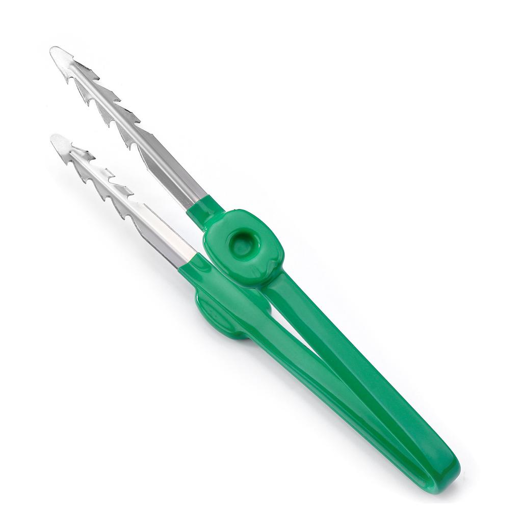 Lightweight Gardening Assistance Clip Planting Stainless Steel Tweezers For Efficient Weeds Removal And Planting