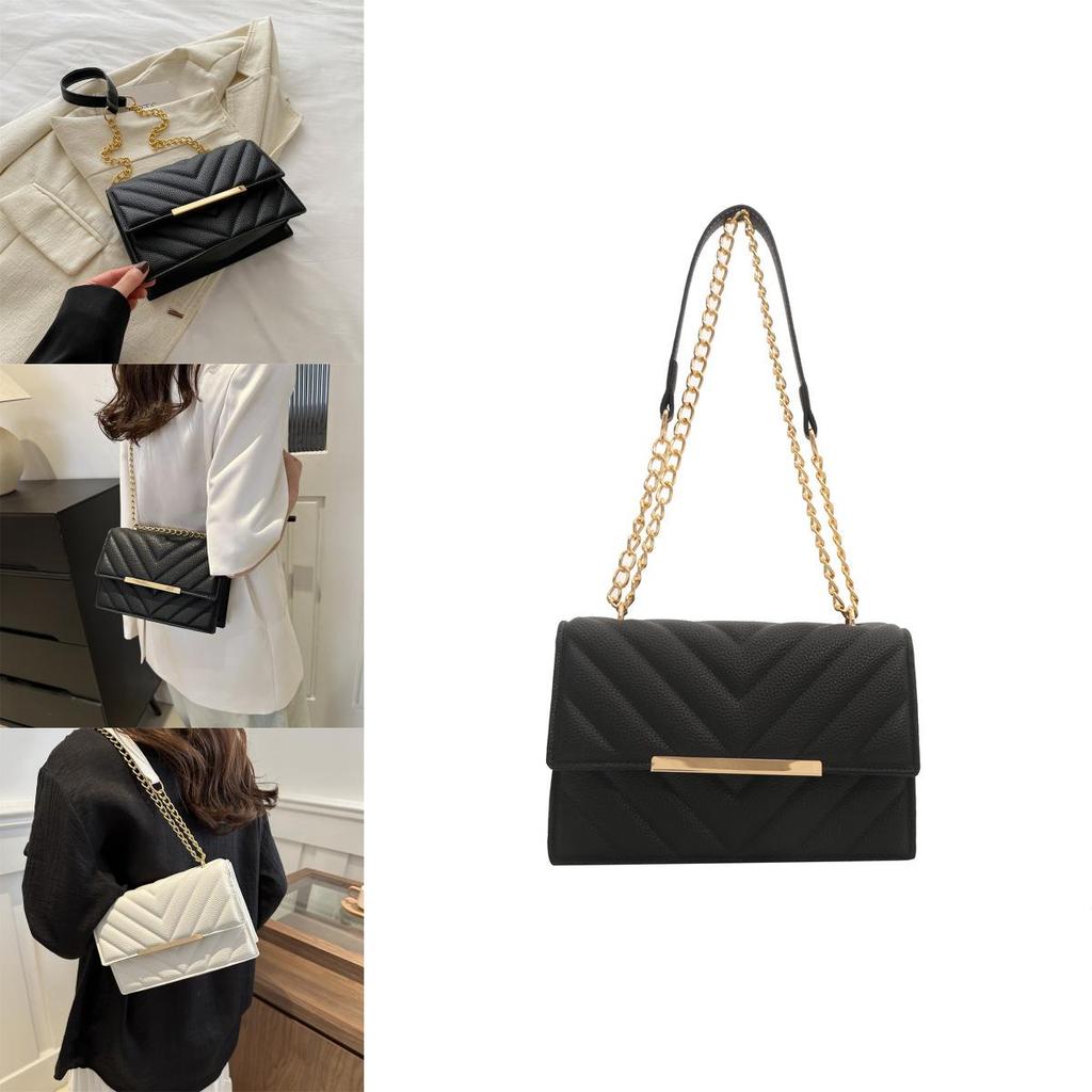 2024 Spring New Small Shoulder Bag Casual Commuter Crossbody Bag Fashion Simple Square Bag