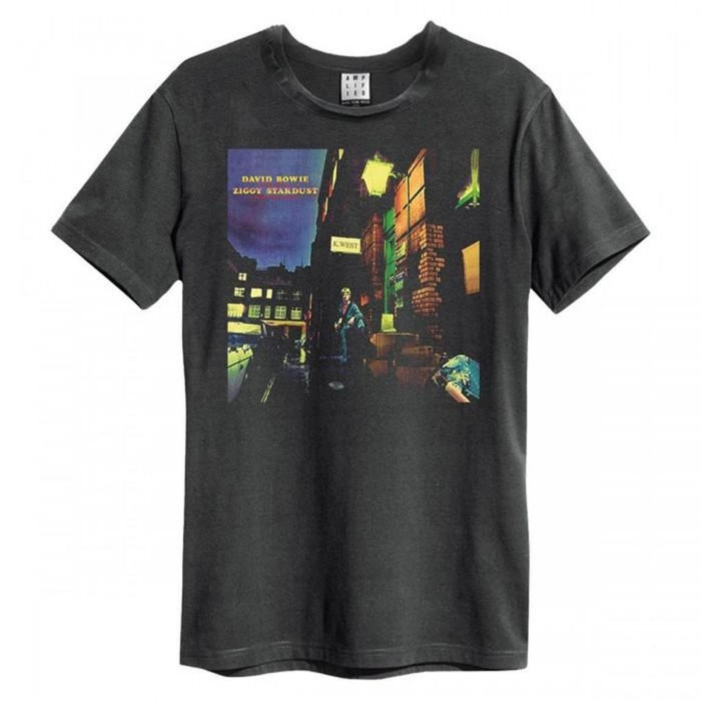T-Shirt Amplificata Unisex Ziggy Stardust David Bowie per Adulti