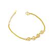 Sparkling Joy Ping An Bracelet Women's Chinese Style Temperament Light Luxury High Sense Text Tags Adjustable