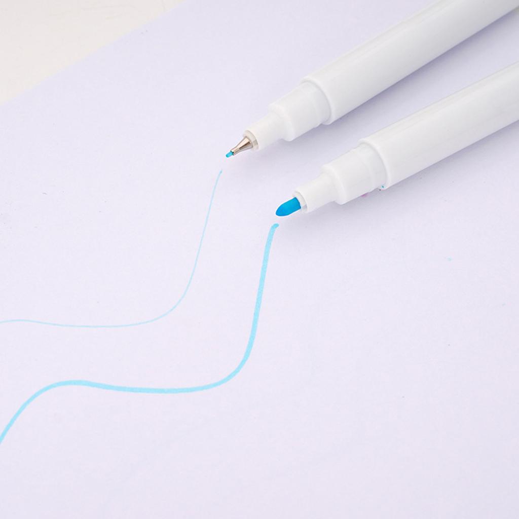 12 Pcs Washable Fabric Markers Erasable Sewing Markers Water Soluble Pen Fabric Marking Pen Sewing Supplies for Quilting