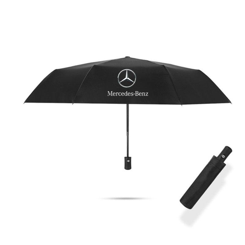 Car Umbrella Fully Automatic Folding Windproof Umbrella For Mercedes Benz W203 W204 W205 W210 W211 W212 W221 CLS CLA CLK SLK GLK RT1