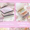 Immersive Mini Landscape Stickers Miniature Scene DIY Sticker Book Cartoon Stickers  Festival Gift