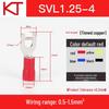 KT Keshitong Fork Pre-insulated Purple Copper Crimp Terminal Connector, SV1.25 Series.