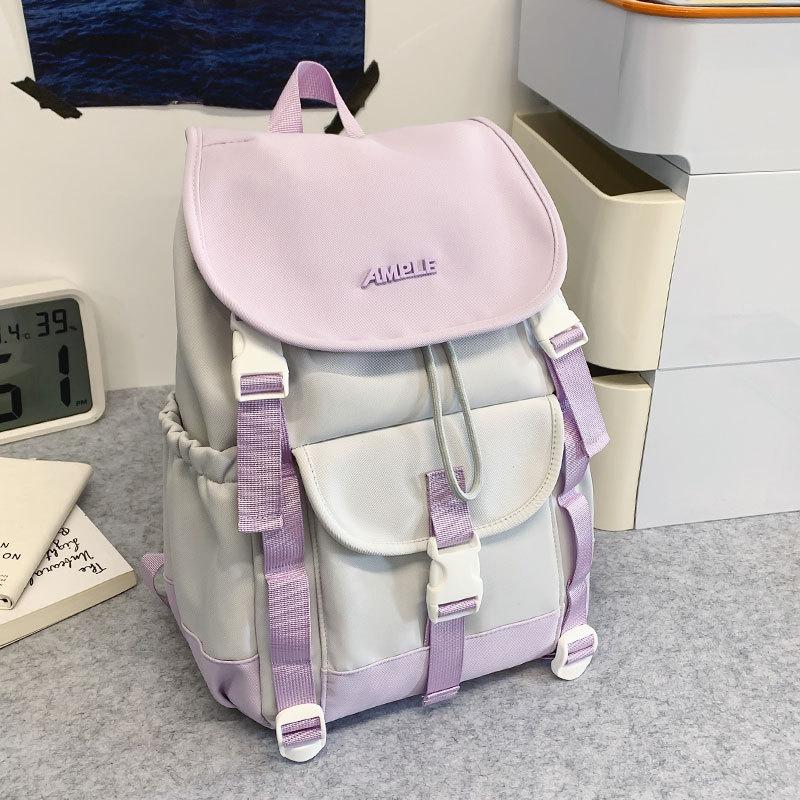 New Product Hot Sale Fashion Personality Leisure Simple Student Class Schoolbag Versatile Outdoor Sports Lightweight Backpack