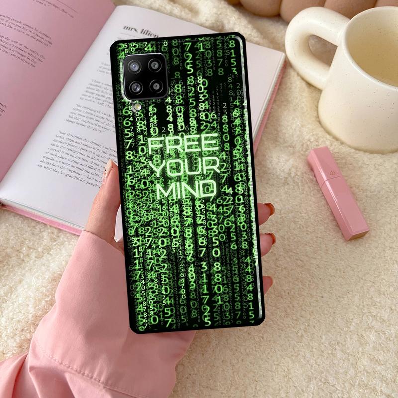 The Matrixs Matrix Dictionary For Samsung Galaxy A06 A16 A26 A36 A56 A52 A53 A33 A13 A34 A54 A14 A15 A35 A55 A22 A32 Case