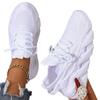 Women's Pink Casual Shoes Breathable Mesh Platform Sneakers Slip-on Flying Shoes Women Tennis Shoes Lightweight Female Shoes
