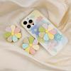 2PCS   Mobile Phone Bracket, Three-dimensional Colorful Flower Airbag Bracket, Suitable for Any Type of Mobile Phone Shell Bracket