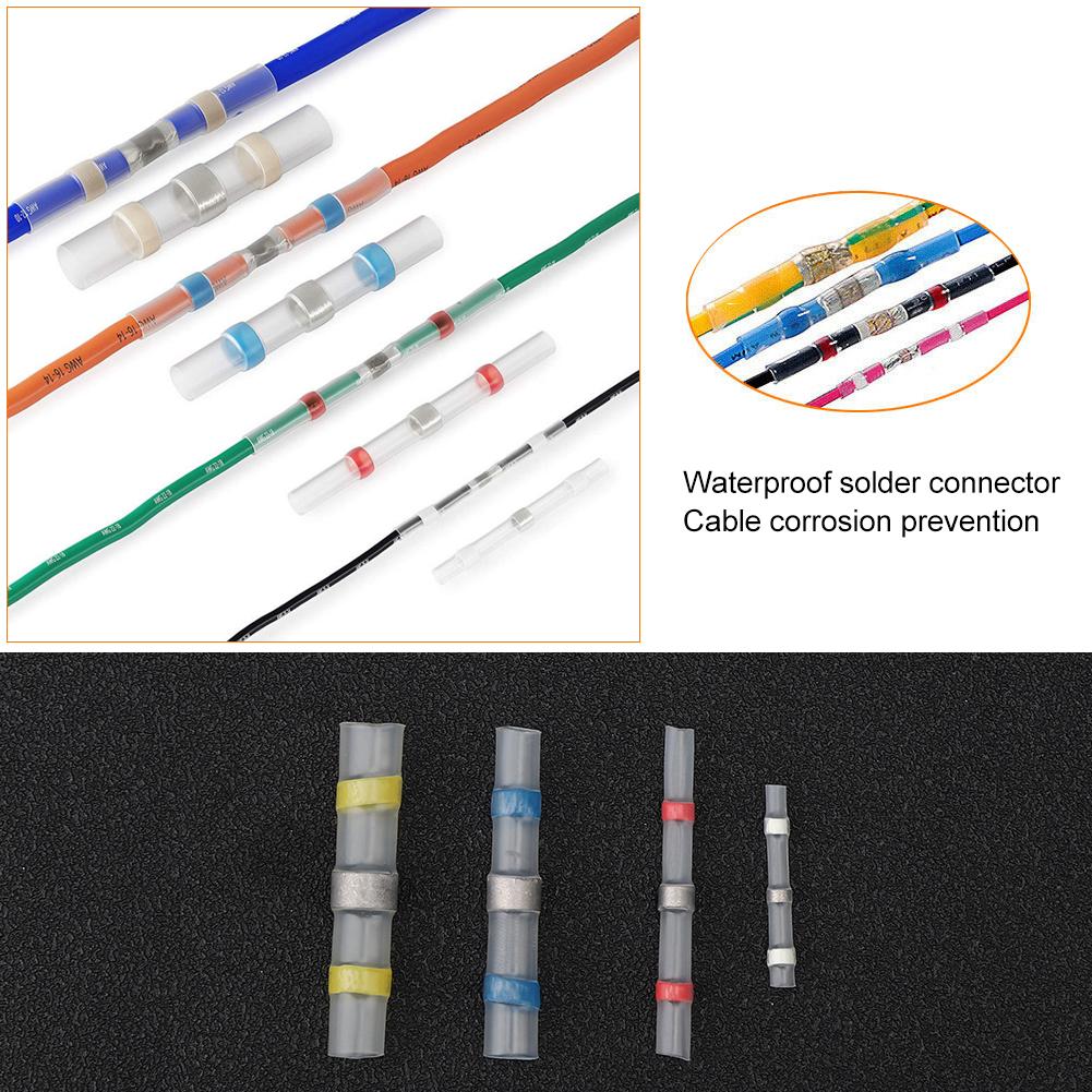 150PCs Solder Sleeve Insulation Wire Terminal Welding Tool Seal Part Waterproof Heat Shrink