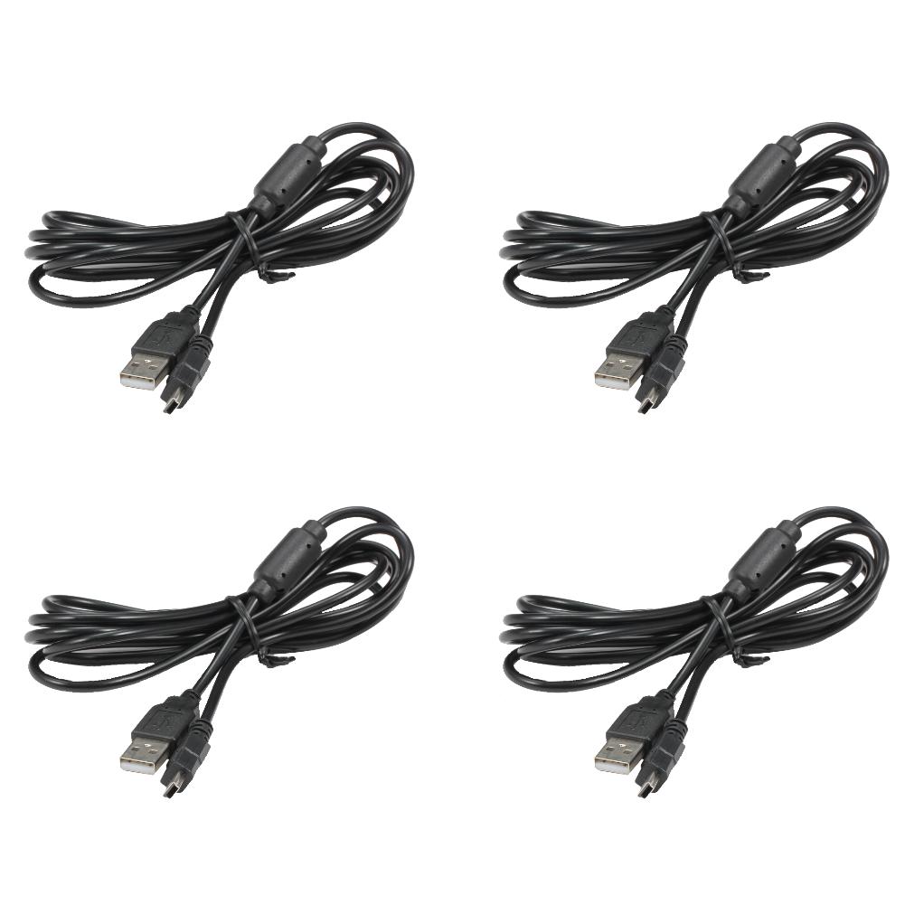 For Playstation 3 1.8M USB Charge Cable for Sony PS3 Wireless Game Console Controllers Charing Cord Wire Line with Magnetic Ring