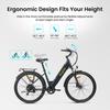 Eleglide T1 Step-Thru Electric Bike – 50Nm Motor, 100km Range, 27.5" CST Tires, Hydraulic Suspension  7-Speed Shimano