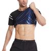 Men Short Sleeve Sauna Sweat Shirt, Tummy Control Compression Shaper for Running Gym Fitness Workout
