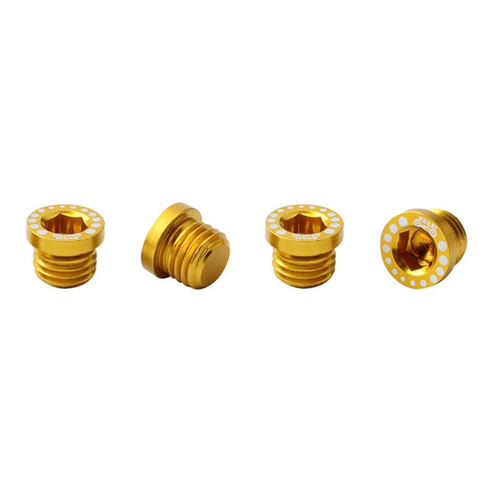

Aluminum Zinc Zinc Alloy Fixed Gear Cantilever M10*1.25 Screw Bolt Brake Base Plug Brakes Post Mount Screws золотой