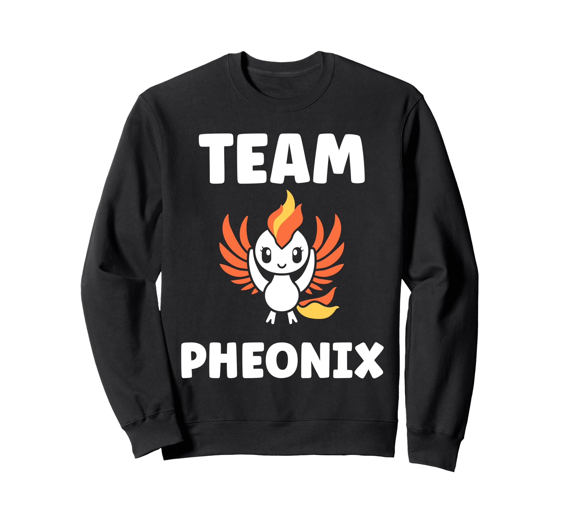 

Humor Phoenix Animals Simple Fire Bird Team Phoenix Sweatshirt чёрный