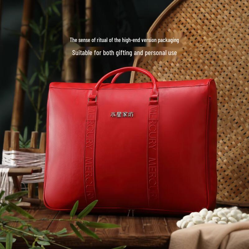 Mercury Home Textiles 100% Mulberry Silk Quilt, 100S Cotton Cover