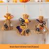 Halloween Broom & Ghost DIY Scene Decor: Pumpkin Pendant for Party, Bar, or Kindergarten