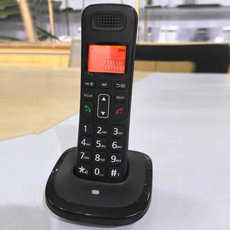 Wireless Communication Handheld Telephone with Large Screen Display and Backlit Keypad for Easy Operations