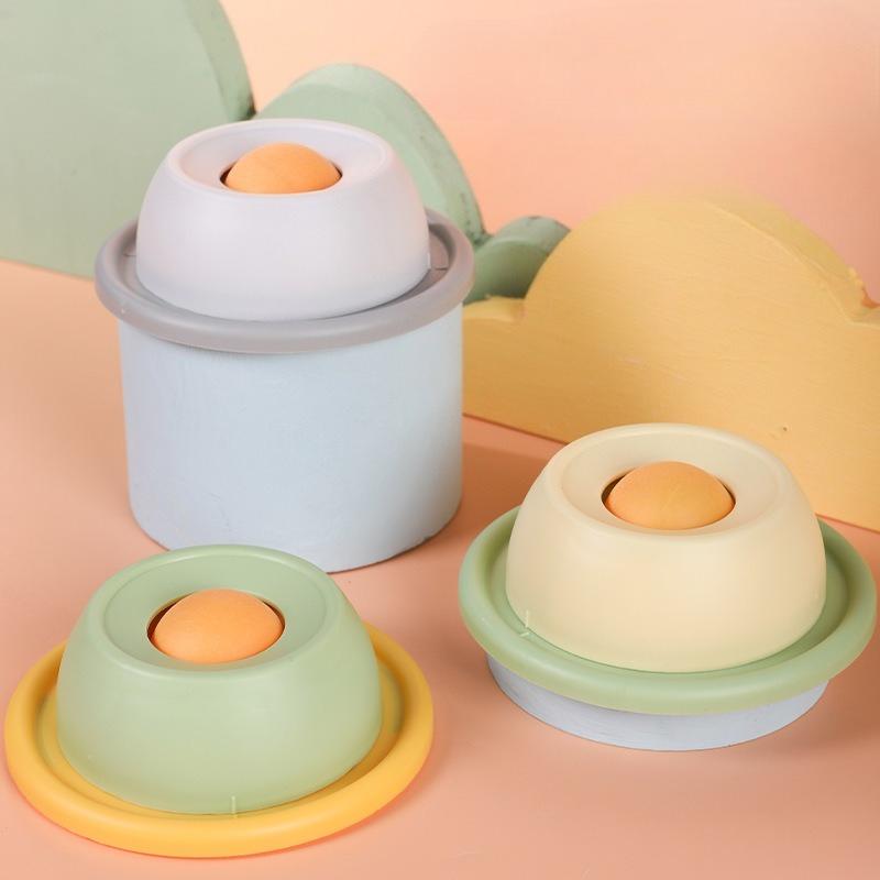 1Pc Interactive Cat Slow Feeder Toy - Non-Tipping, Self-Play Snack Plate with Licking Fun for Dental Health, Without Battery