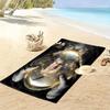 Telo da Spiaggia JuL C'est Pas Des Lol Print, Telo Grande Morbido Asciugatura Rapida per Spiaggia Campeggio Nuoto