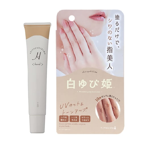 

Himecoto White Thumbelina Tone-Up Hand Cream, Sweet Citrus Scent, 30g