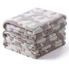 Pet Winter Blanket Super Soft Elephant Pattern Cozy Coral Fleece Cartoon Style Washable Dog Puppy Cat Throw Cage Sleeping Blanket