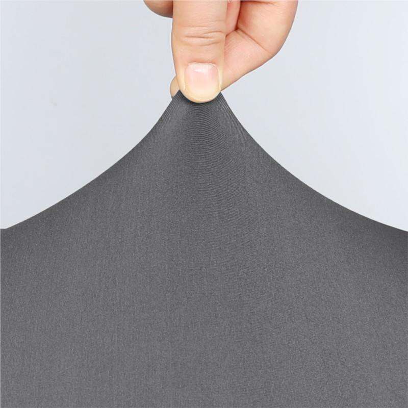 Elastic Solid Color Chair Cover Spandex Stretch Slipcovers Chair Seat Covers for Kitchen Dining Room Wedding Banquet Home Decor